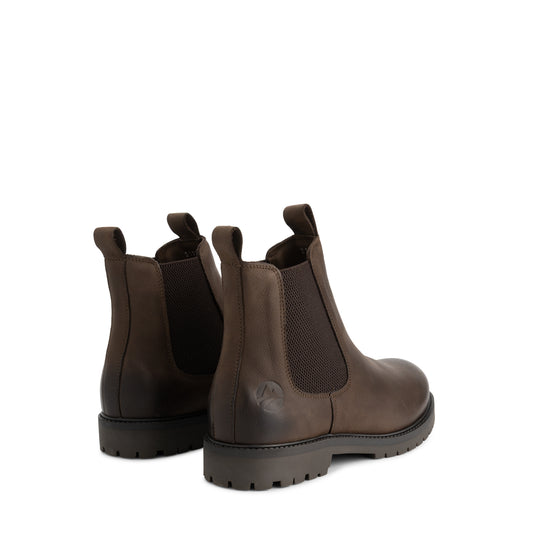 Sivik Women - Chelsea boots - Nubuck - Dark brown BD