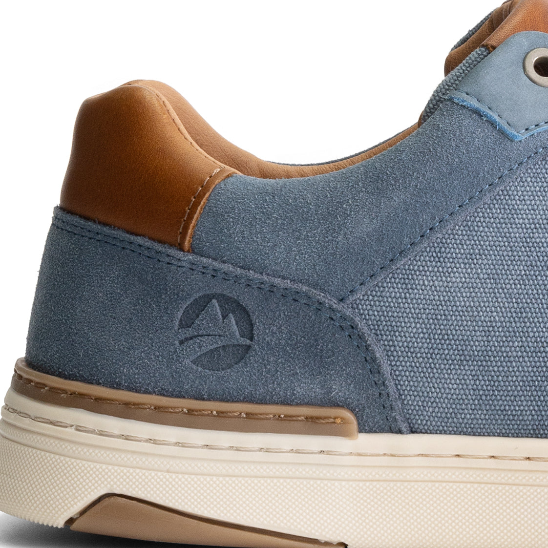 Bromley Men - Sneakers - Canvas and suede - Blue DFH