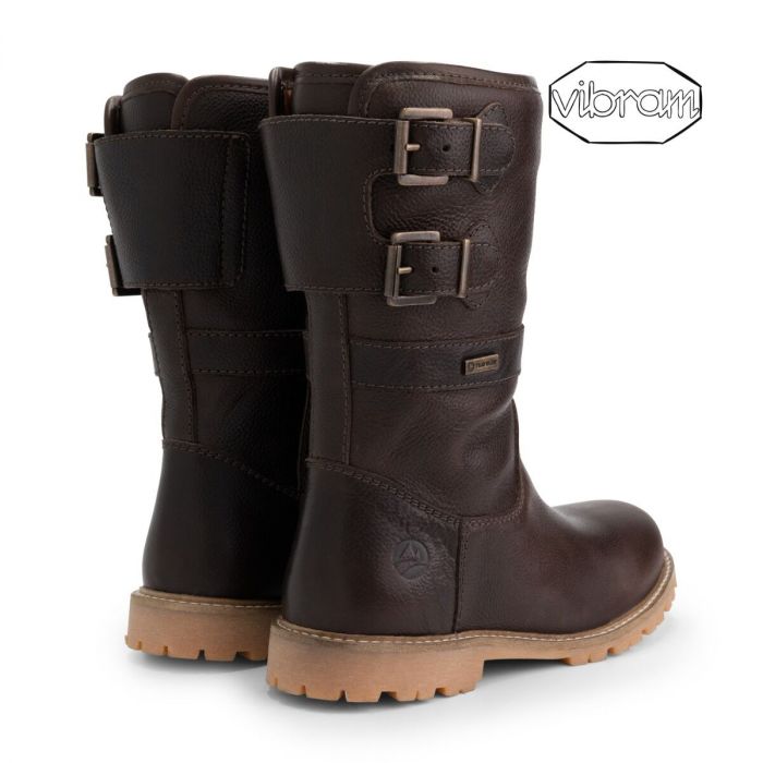Bregenz - Mid-calf leather outdoor boots - Lady