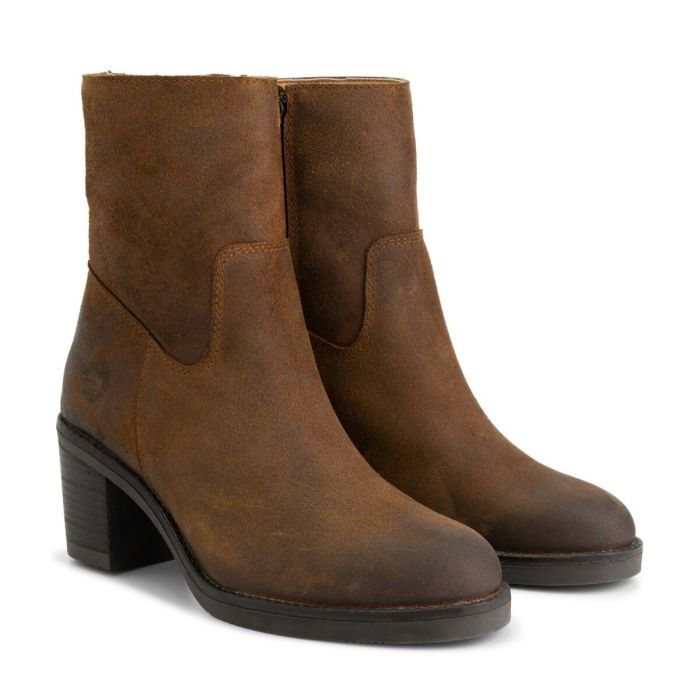 Mortain - Wax suede ankle boots - Lady