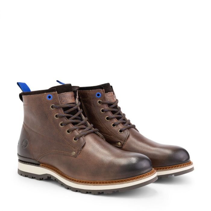 Mosvoll - Wool-lined lace-up boots - Men