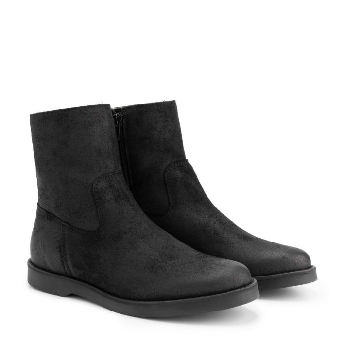 Pordic - Wax suede ankle boots - Lady