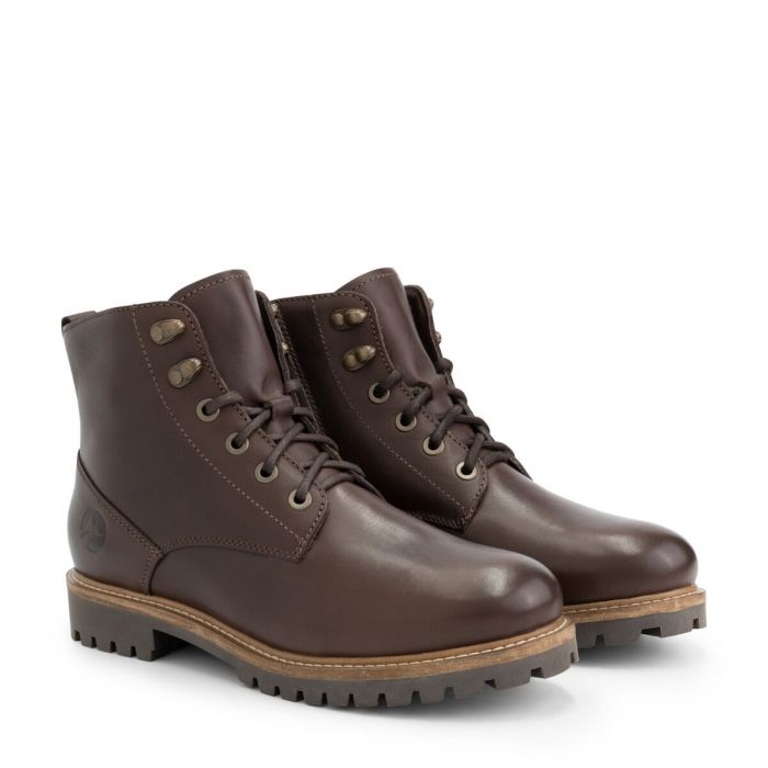 Stalon - Wool-lined lace-up boots - Men