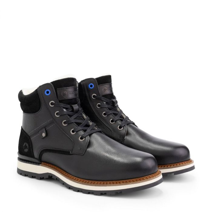 Sund - Wool-lined lace-up boots - Men