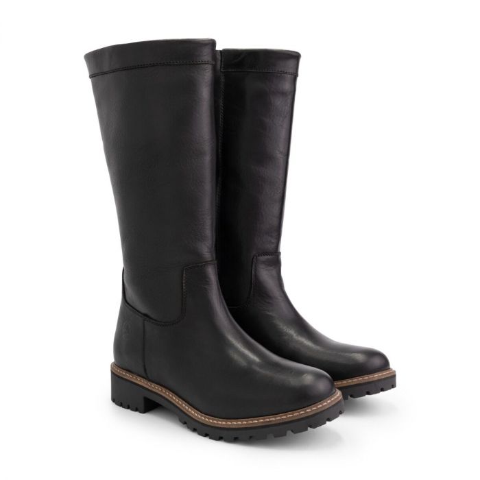 Varde - Mid-calf leather boots - Lady